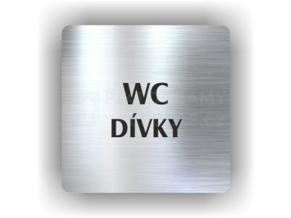 Piktogram - WC DÍVKY