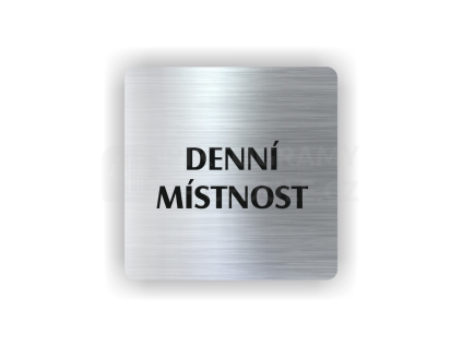 Cedule denní místnost | Piktogram (čtverec)