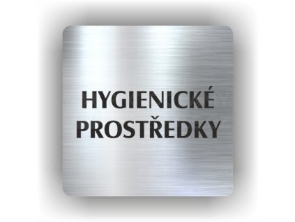 Piktogram - HYGIENICKÉ PROSTŘEDKY