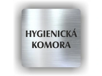 Cedule hygienická komora – plast (piktogram)