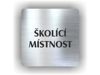 Cedule školící místnost – plast (piktogram)