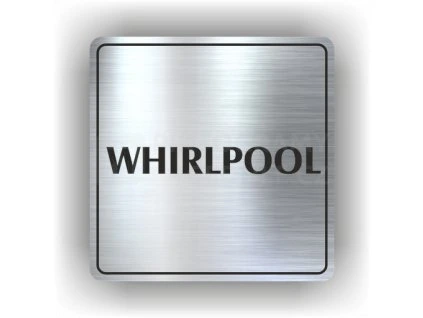Cedule whirpool – plast (piktogram)