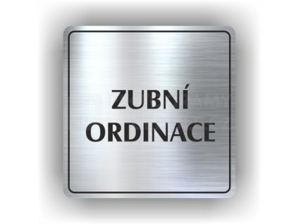 Piktogram - ZUBNÍ ORDINACE