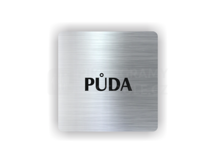 Cedule půda | Piktogram (čtverec)