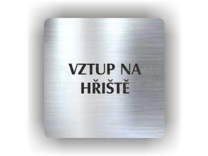 Piktogram - VSTUP NA HŘIŠTĚ