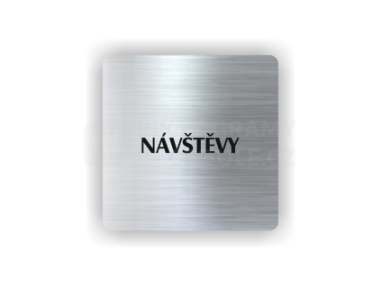 Cedule návštěvy | Piktogram (čtverec)