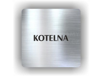 Cedule kotelna – plast (piktogram)
