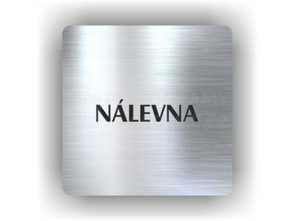 Cedule nálevna – plast (piktogram)