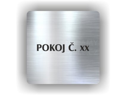 Piktogram - POKOJ Č. XXXX (ČÍSLO)