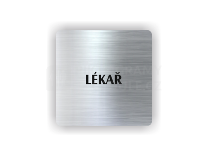Cedule lékař | Piktogram (čtverec)