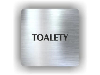 Cedule toalety – plast (piktogram)