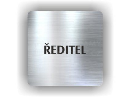 Cedule ředitel – plast (piktogram)