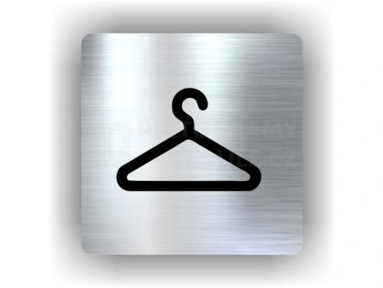 Cedule šatna – plast (piktogram)