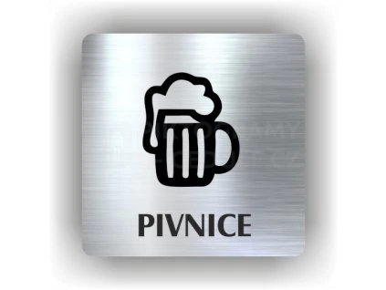 Cedule pivnice – plast (piktogram)