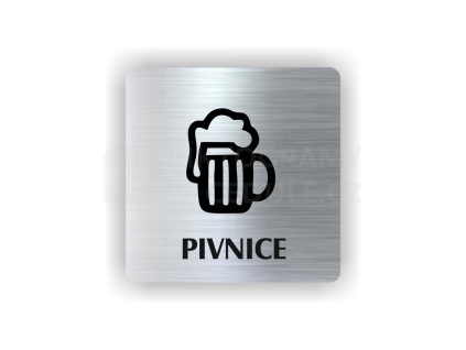 Cedule pivnice | Piktogram (čtverec)