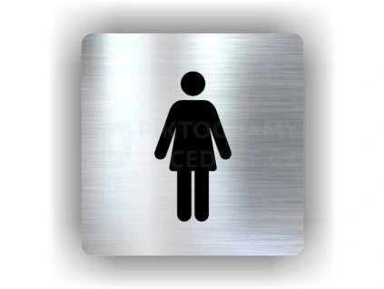 Cedule ženy – plast (piktogram)