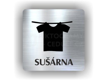 Cedule sušárna – plast (piktogram)