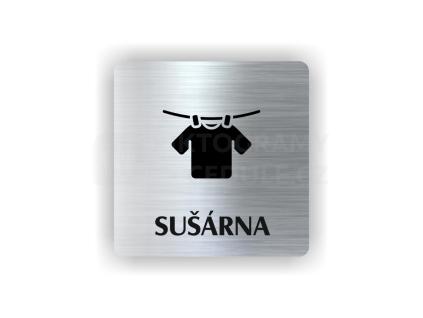 Cedule sušárna | Piktogram (čtverec)