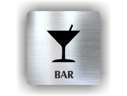 Cedule bar – plast (piktogram)