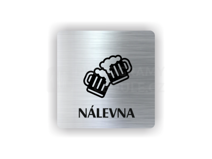 Cedule nálevna | Piktogram (čtverec)