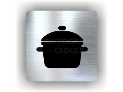 Cedule kuchyň – plast (piktogram)