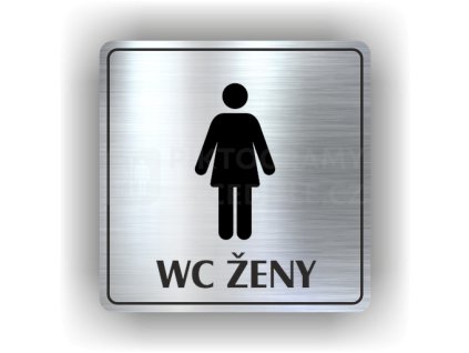 Piktogram - WC ŽENY