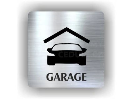 Cedule garage – plast (piktogram)