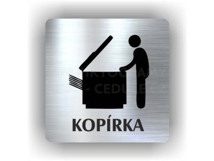 Cedule kopírka – plast (piktogram)