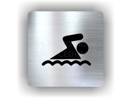 Cedule bazén – plast (piktogram)