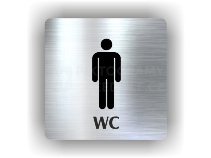 Piktogram - WC MUŽI
