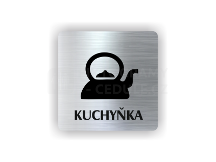 Cedule kuchyňka | Piktogram (čtverec)