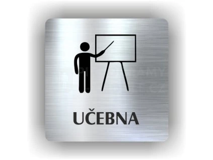 Cedule učebna – plast (piktogram)