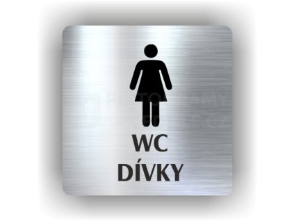 Piktogram - WC DÍVKY