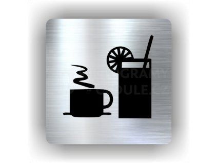 Cedule občerstvení – plast (piktogram)