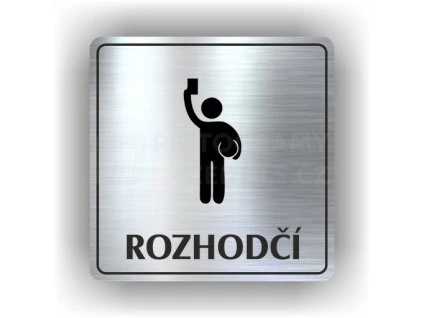 Cedule rozhodčí – plast (piktogram)