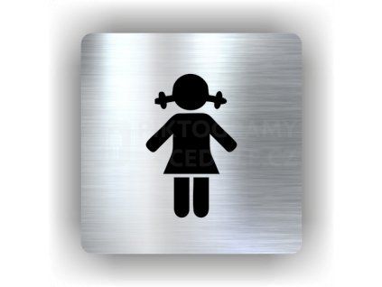 Cedule děti – plast (piktogram)