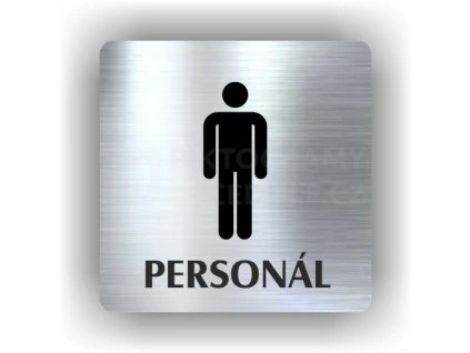 Cedule personál – plast (piktogram)