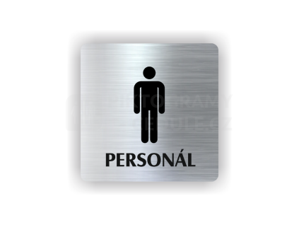 Cedule personál | Piktogram (čtverec)