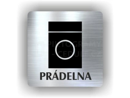 Cedule prádelna – plast (piktogram)