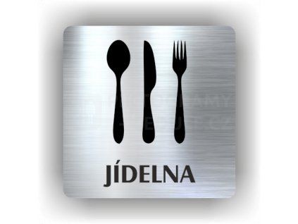 Cedule jídelna – plast (piktogram)