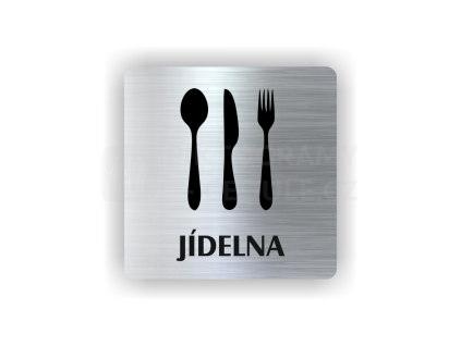 Cedule jídelna | Piktogram (čtverec)