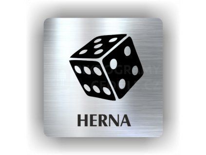 Cedule herna – plast (piktogram)