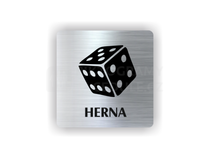 Cedule herna | Piktogram (čtverec)