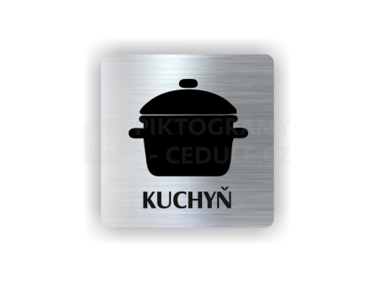 Cedule kuchyň | Piktogram (čtverec)