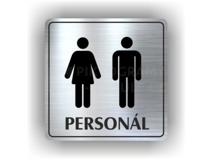 Piktogram - PERSONÁL MUŽI,ŽENY