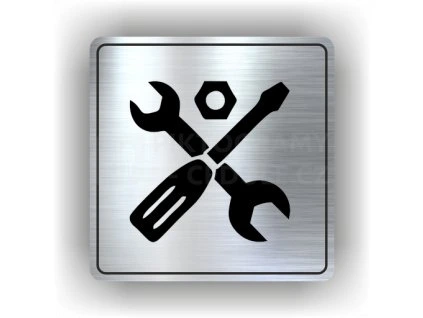 Cedule servis – plast (piktogram)