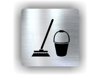 Cedule technická místnost – piktogram