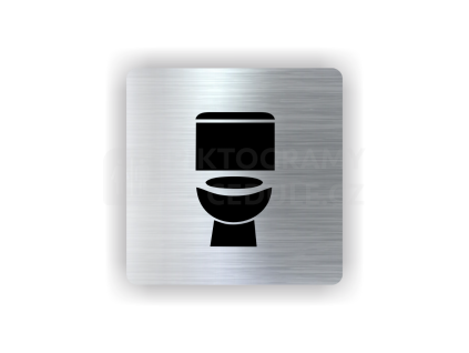 Cedule wc | Piktogram (čtverec)