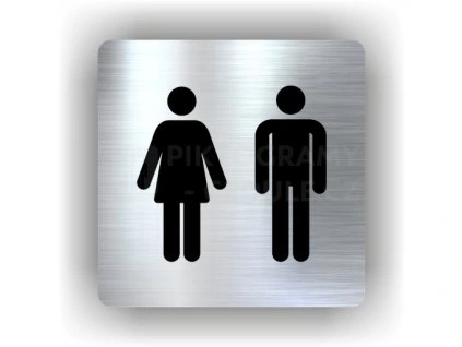 Cedule muži,ženy – plast (piktogram)