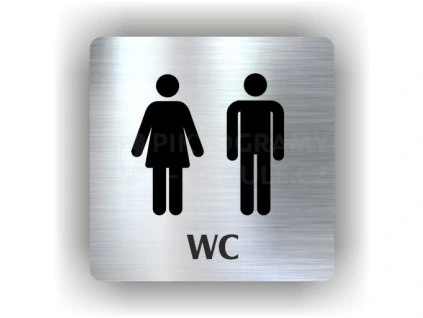Cedule wc muži,ženy – plast (piktogram)